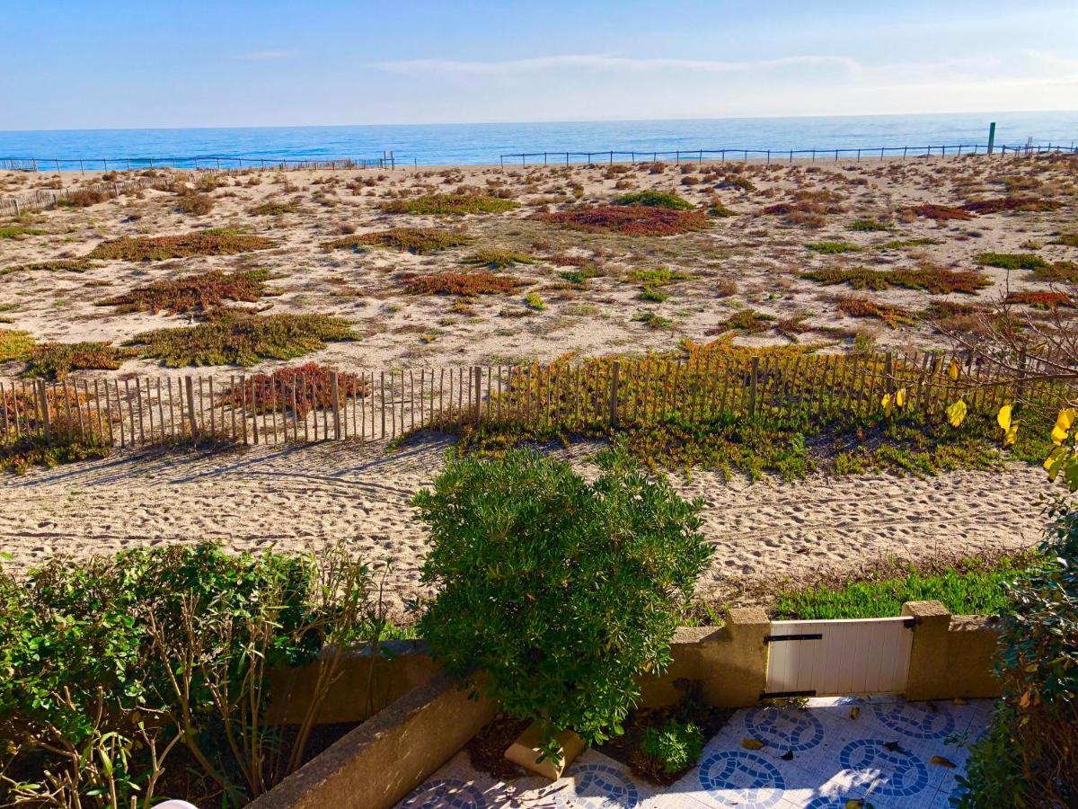 Barcaresa-Villa Sur Le Sable Vue Mer Panoramique Piscine Clim Wifi Le Barcarès Exterior foto