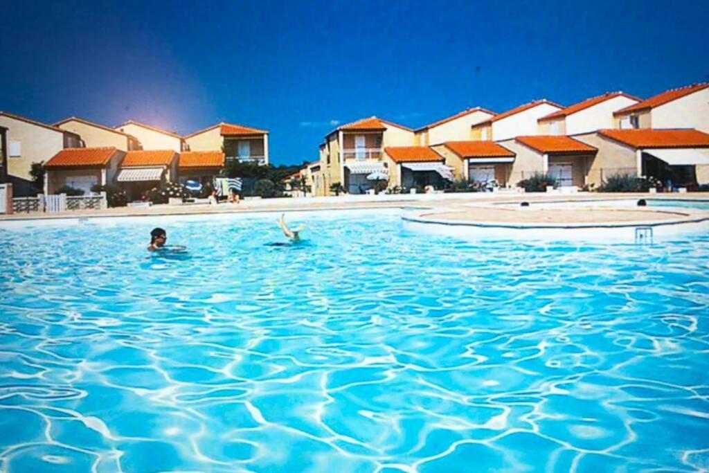 Barcaresa-Villa Sur Le Sable Vue Mer Panoramique Piscine Clim Wifi Le Barcarès Exterior foto
